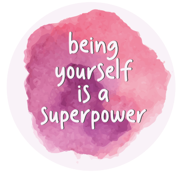 Being Yourself Is a Superpower — Affirmation Wall Decal