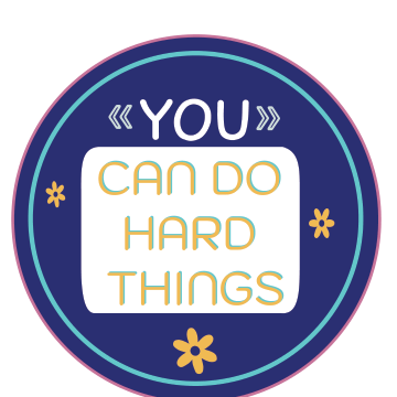 You Can Do Hard Things — Affirmation Wall Decal