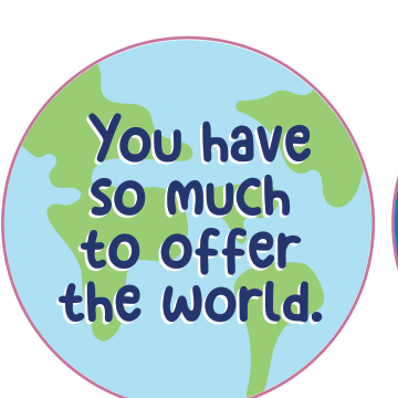 You Have So Much to Offer the World — Affirmation Wall Decal