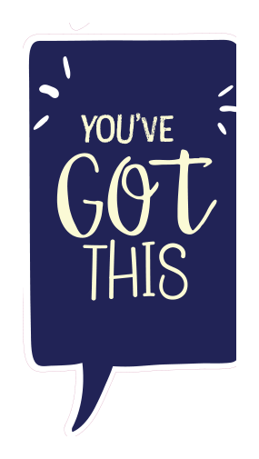 Locker Note – You Have Got This | 7 × 14 in