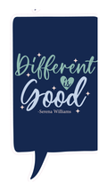 Locker Note – Different Is Good | 7 × 14 in